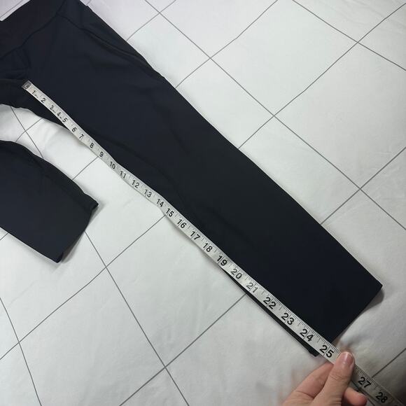 Lululemon Leggings Womens 4 Black Pace Perfect 7/8 Mesh Athletic Run Workout Gym - Picture 10 of 11